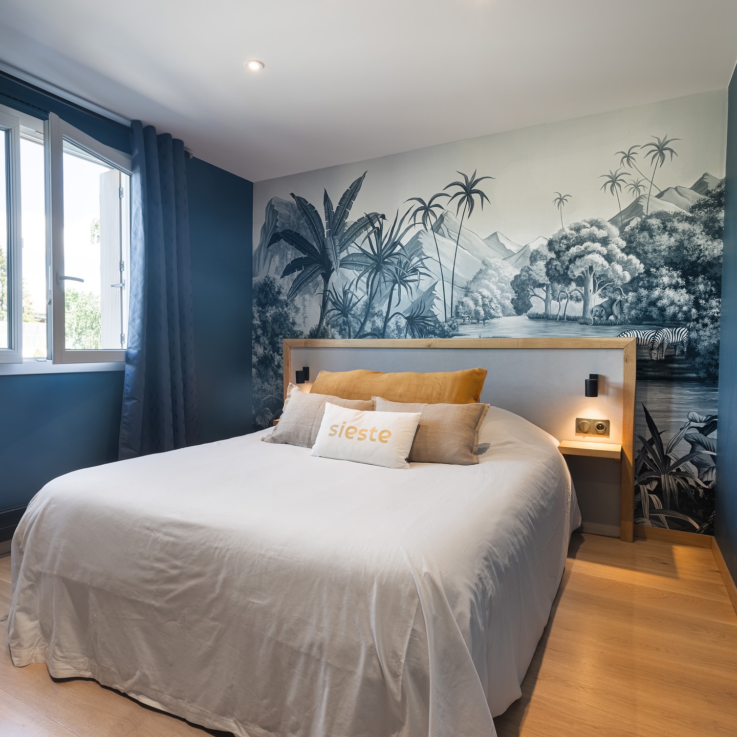 Projet Aerodrome Chambre Anaïs Jarre Interior Design Décoration d'intérieur Annecy, Alpes et Serre-Chevalier